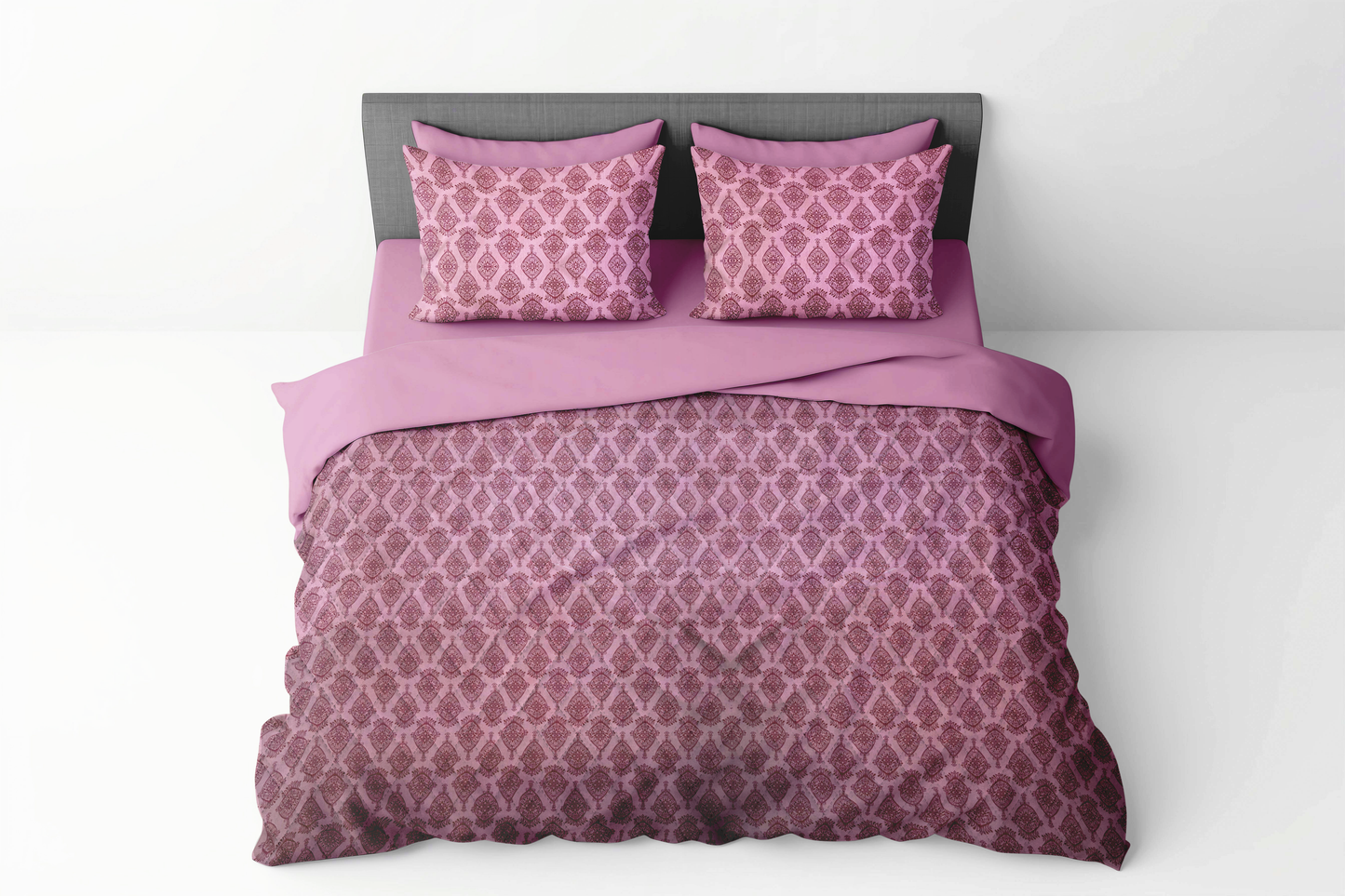 Rosette - Pink duvet cover set