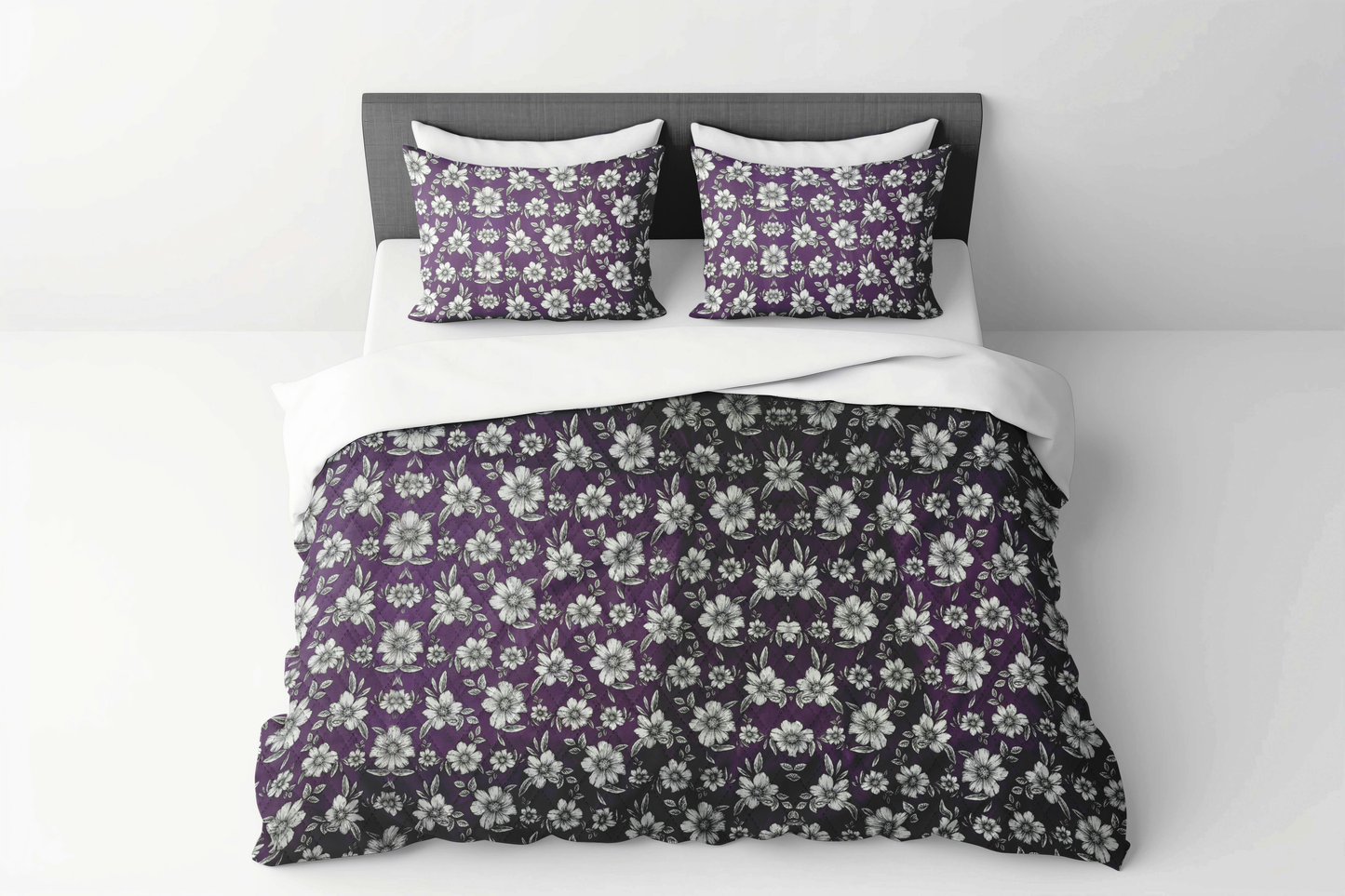 Plum - Purple duvet cover set