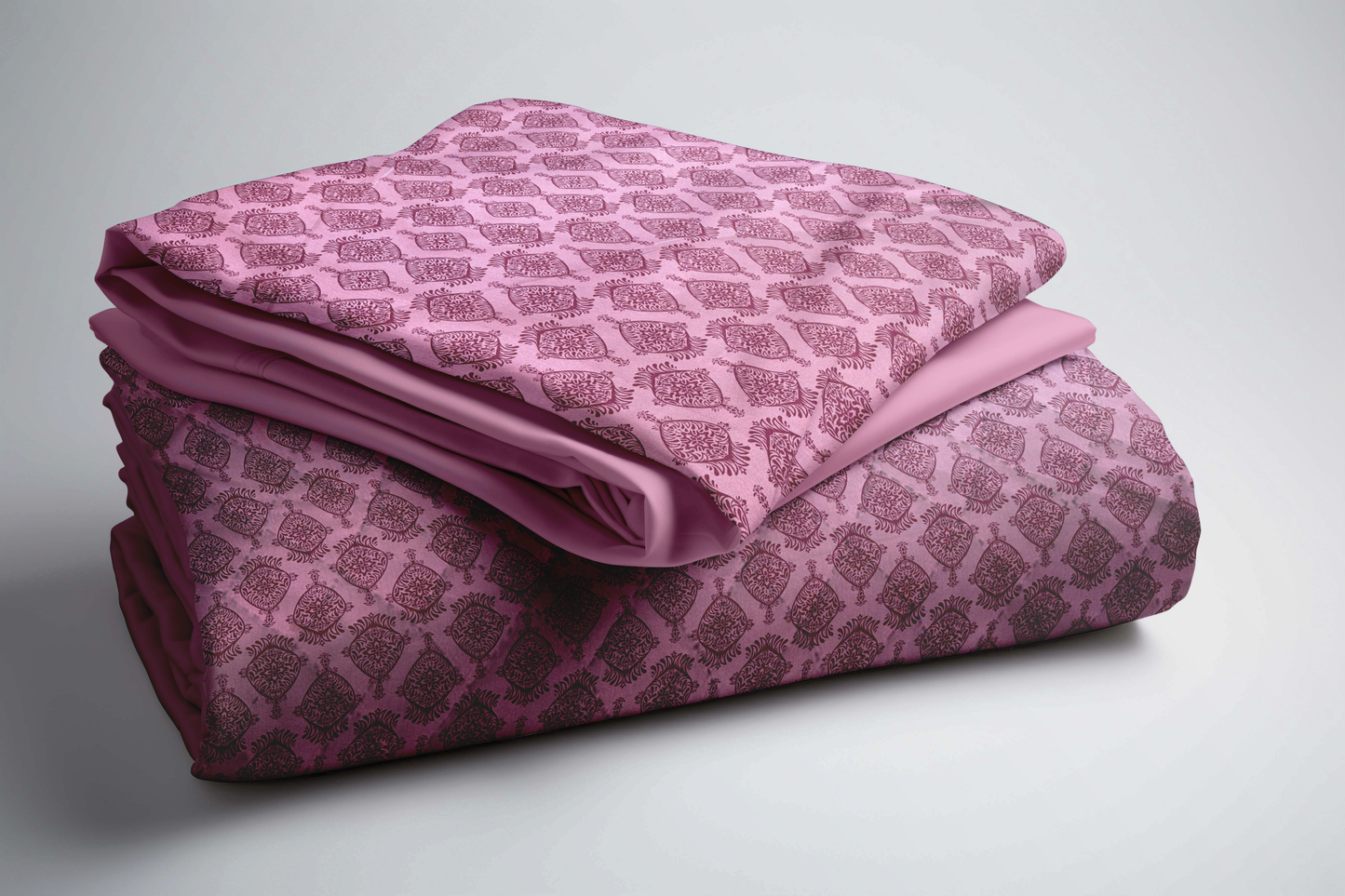 Rosette - Pink duvet cover set