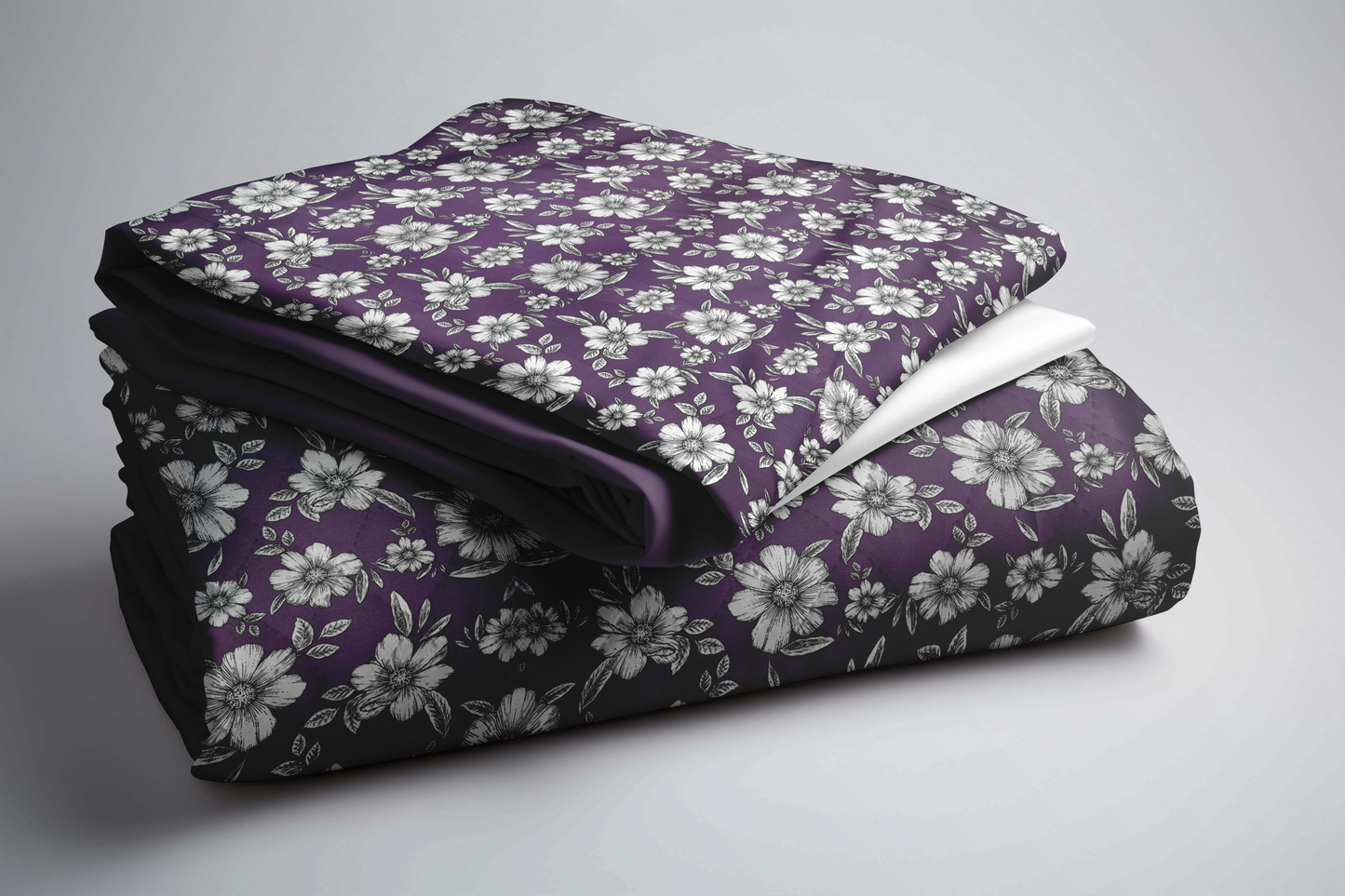 Plum - Purple duvet cover set