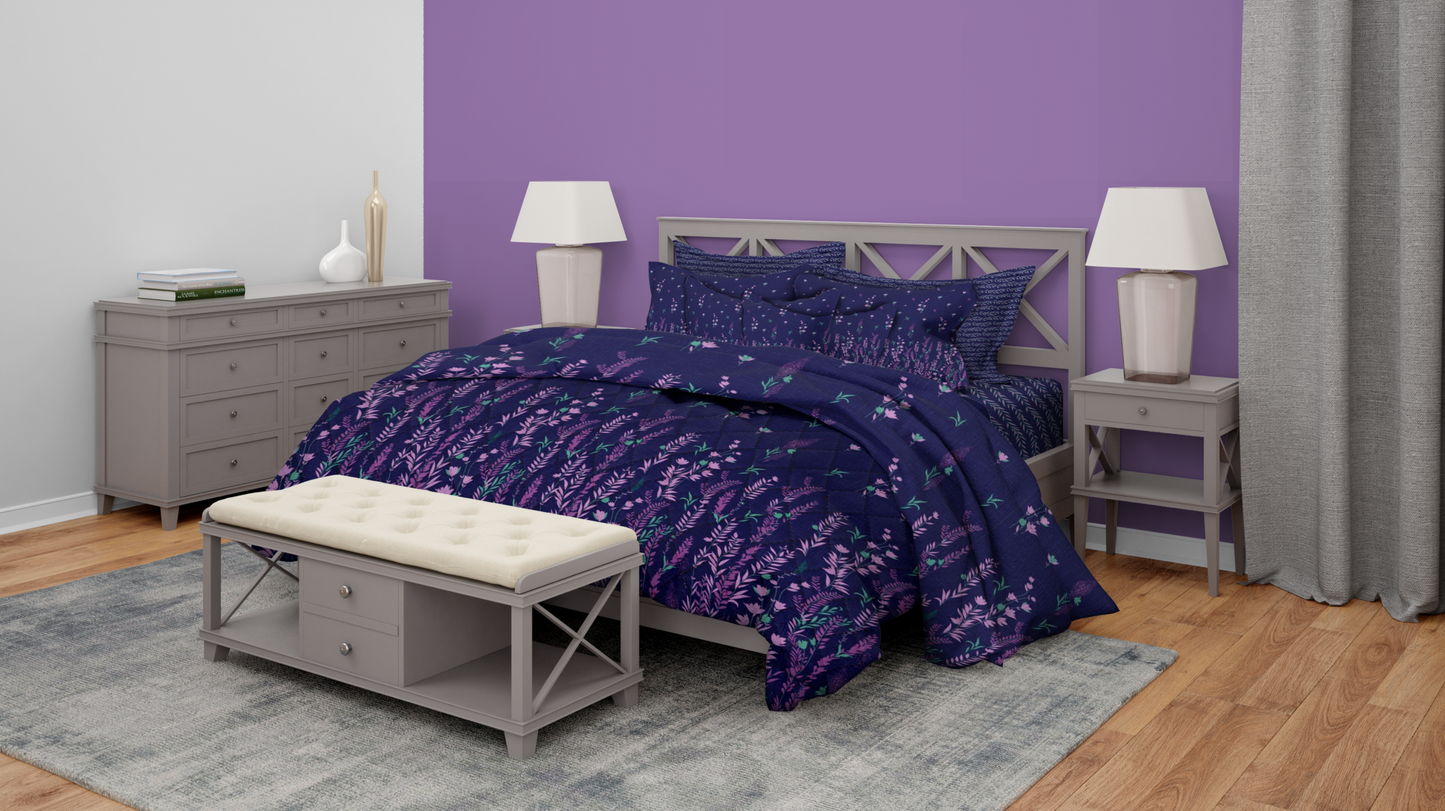 Amethyst - Purple Duvet Cover Set