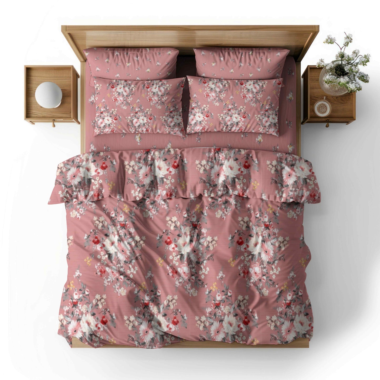 Fiona - Pink Duvet Cover Set