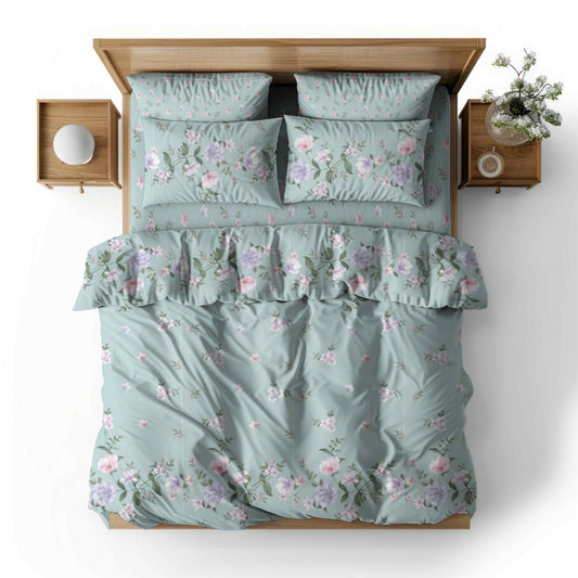 Aqua - Turquoise duvet cover set